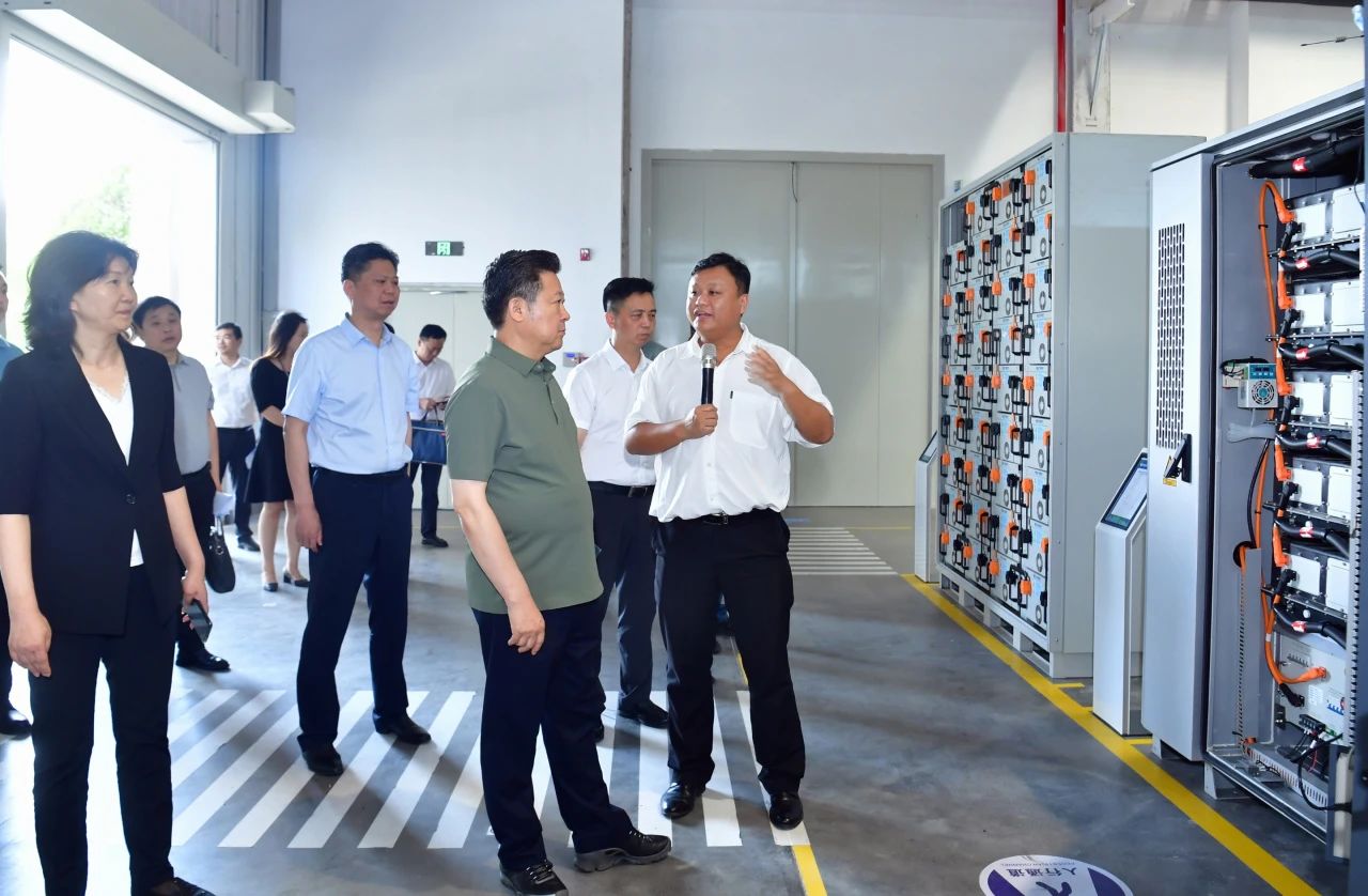 湘潭市委書記劉志仁深入威勝能源宣講習近平總書記考察湖南重要講話和指示精神并調研